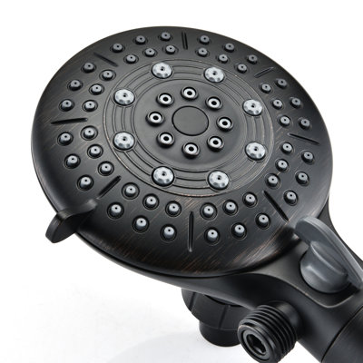 Pomme de douche ABS double