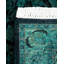 Tapis bleu noué à la main de conception unique Chimel