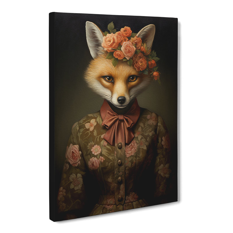 Fox Gothic - No Frame Print, 76cm H x 50cm W x 3cm D