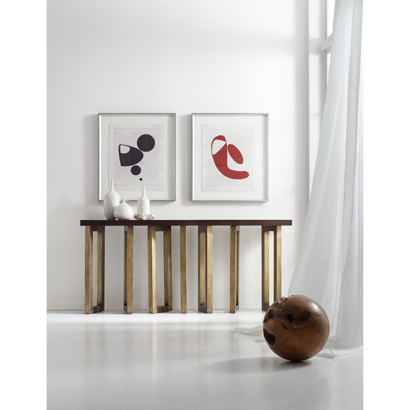 Melange 72'' W Console Table