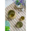 Ensemble de 3 jardinières en métal patiné, L: 12 x 12 x 14 po, M: 9 x 9 x 11,5 po, L: 6,3 x 6,3 x 8,7 po