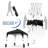 8 Ft. W X 8 Ft. D Heavy Duty Outdoor Steel Pop-Up Canopy Tent-108919959