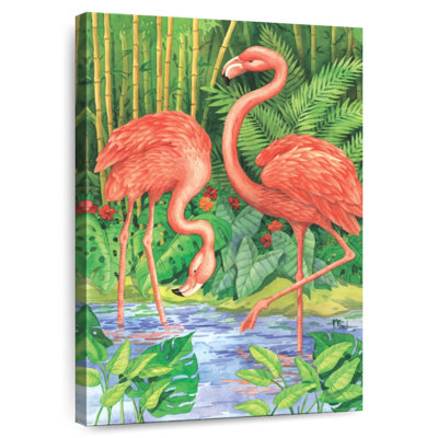 Flamant rose bambou Brampt