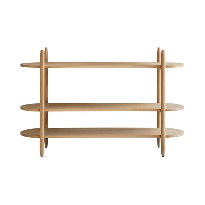 Poline Solid Teak Console Table