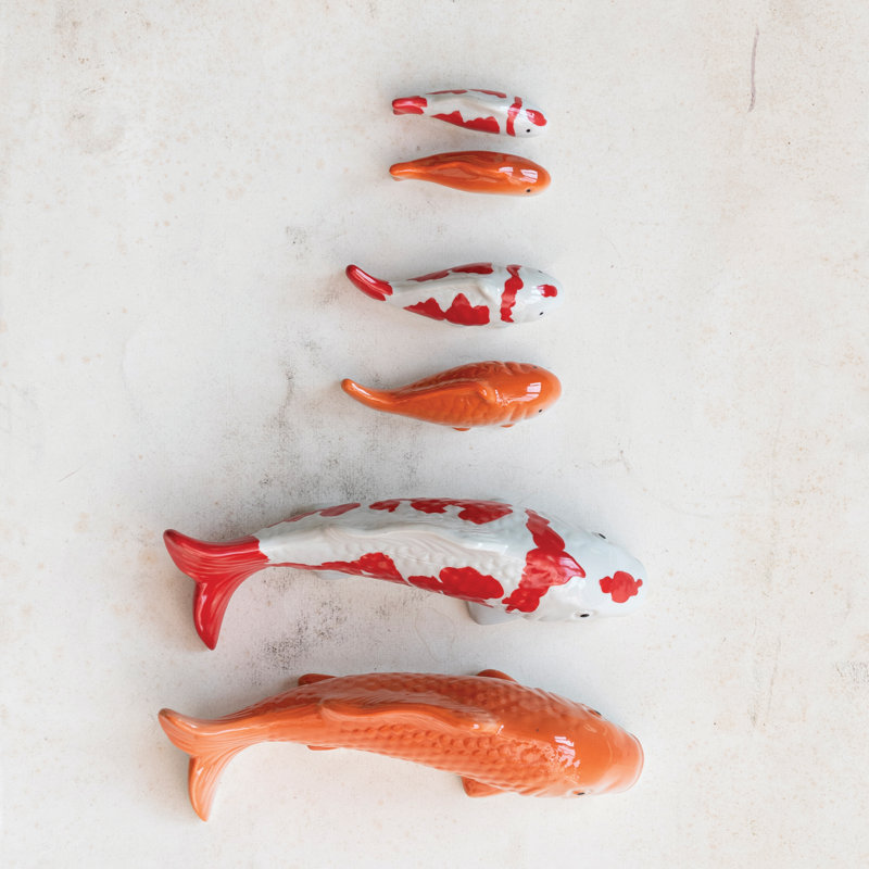 Stoneware Floating Fish