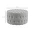 Repose-pieds capitonné avec velours Homcom