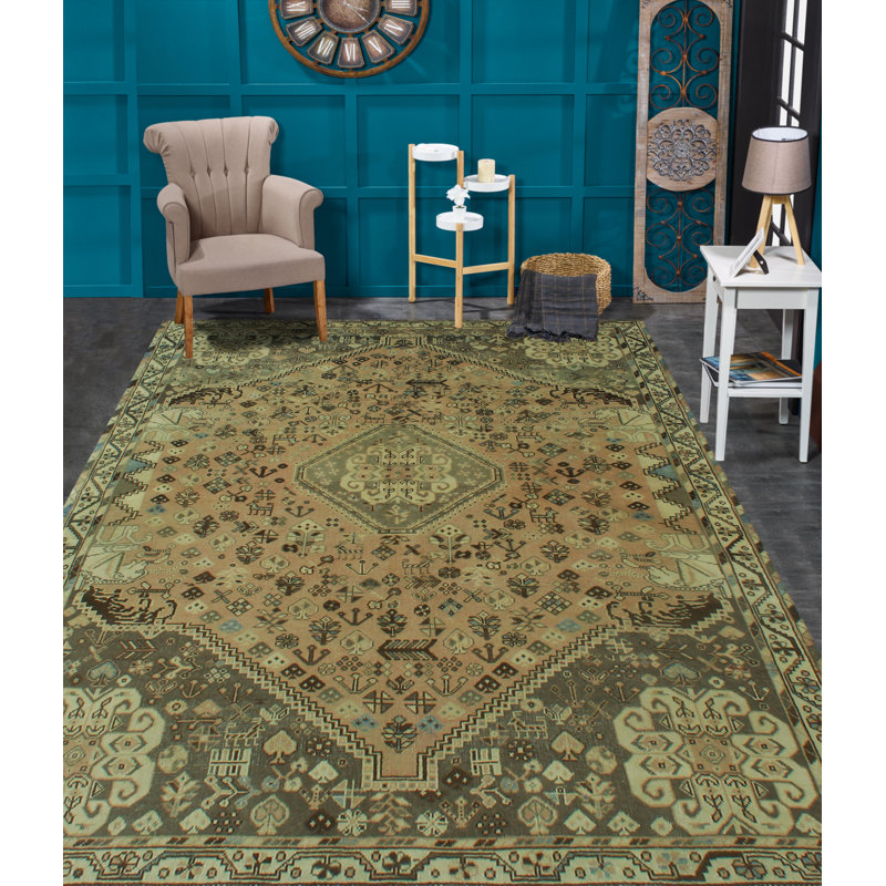 Tapis beige délavé Fine Vintage Keijo
