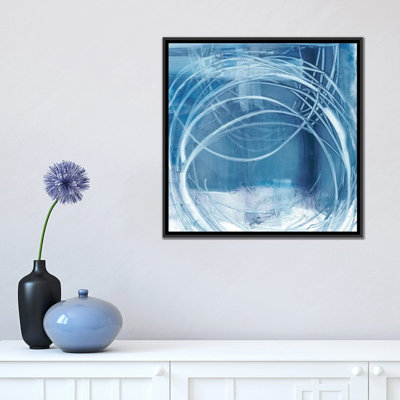 « indigo expression i », impression sur toile