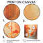 Art de poisson rouge corail orange - décoration murale art corail-106111842-106111848