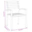 Delfino Stacking Patio Dining Armchair