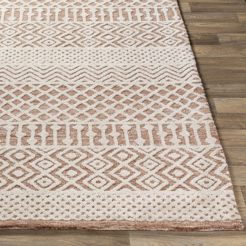 Vannie Wool Geometric Indoor Rug, Rectangle 2' x 3'