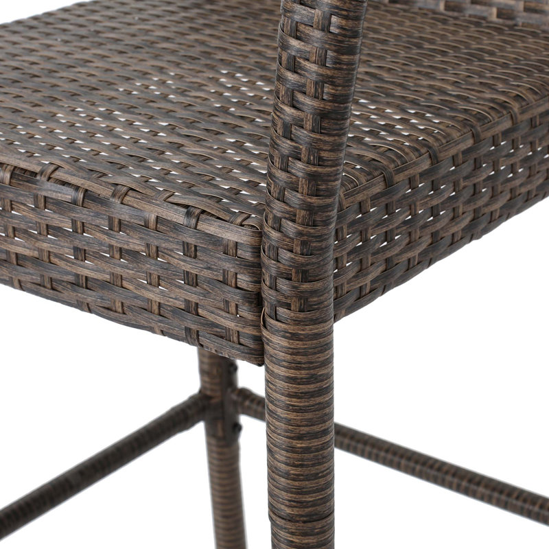 Tabouret de bar Littleton, Brun