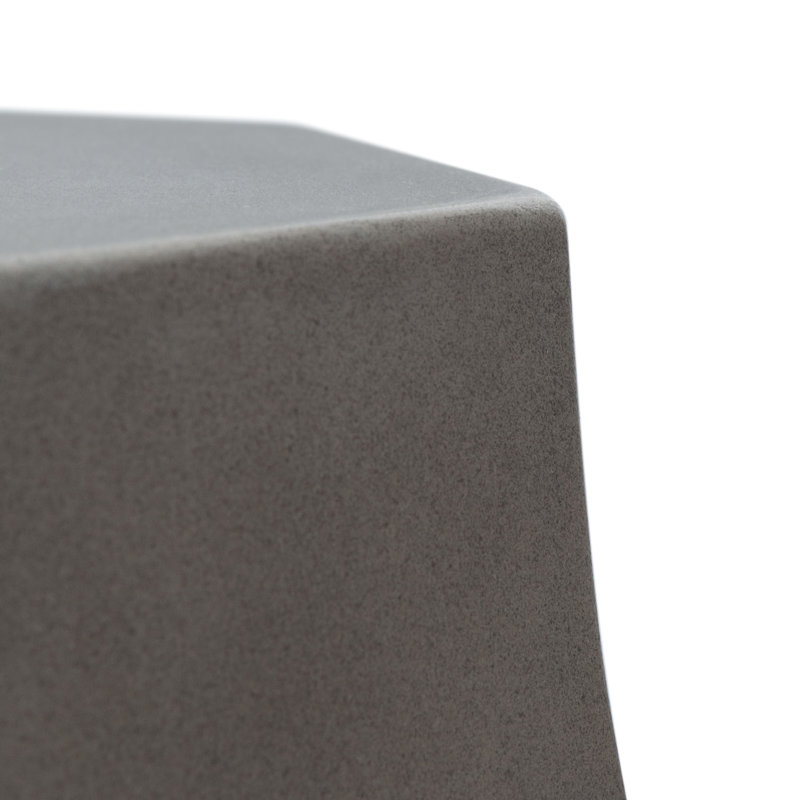 Concrete Top End Table
