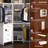 Impressions White Laminate Closet Corner Unit