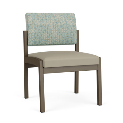 Chaise sans accoudoirs en acier Lenox