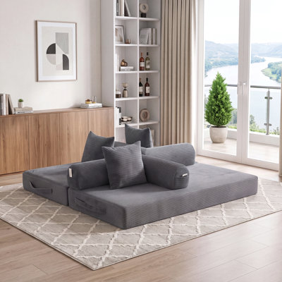 2 Seater Corduroy Sofa