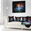 Flammes de réseau - Coussin imprimé abstrait-89816935-29347859