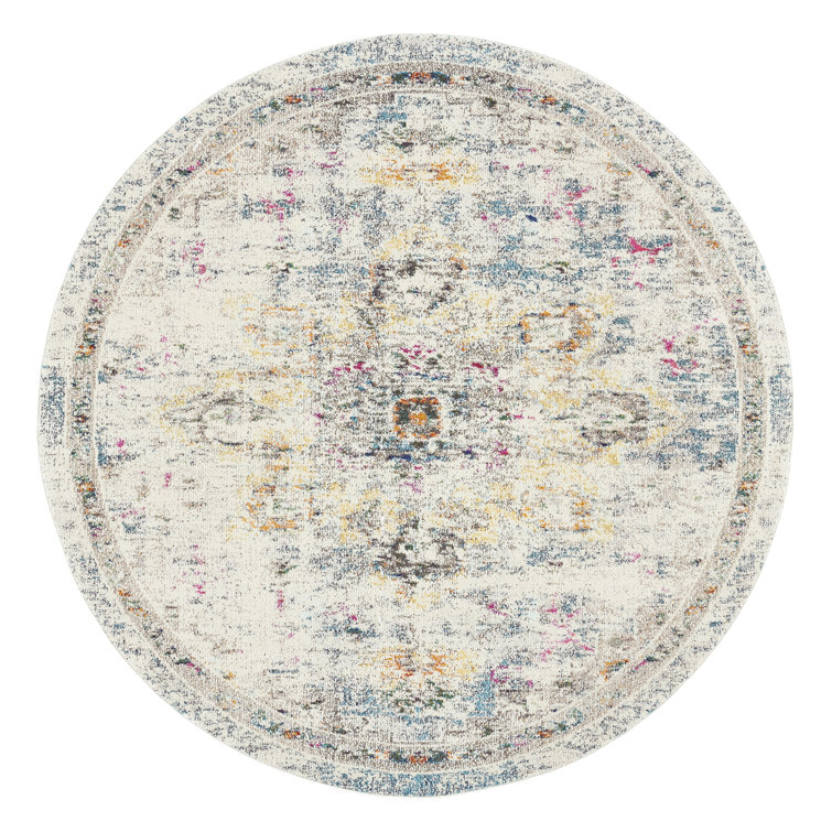 Felty Oriental Grey / Gold Area Rug