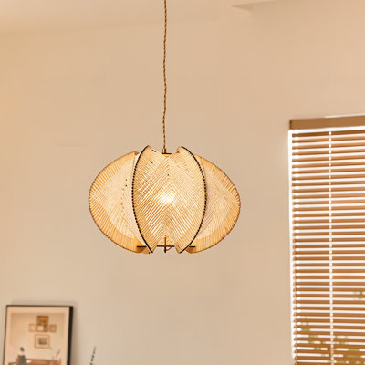 Casica 1 - Light Rattan Single Pendant