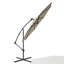 Seraphina 3m Cantilever Parasol with LED Light-672238575