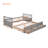 Daybed With Trundle And Drawers, Twin Size-426273655