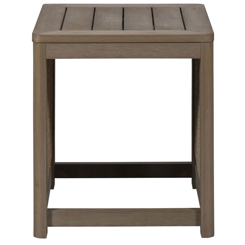 Table d'appoint d'extérieur rectangulaire L 26 po x l 21,3 po Drift
