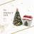 Spode – Christmas Tree – Christmas Tree Figural Tree Salt & Pepper Set, Set of 2