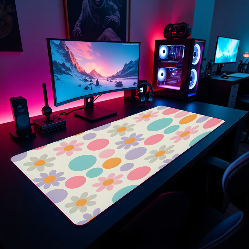 Polyester Desk Pad, 23.6x13.8