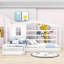Lit plateforme simple en bois avec clôture et lattes Ikera-87937156