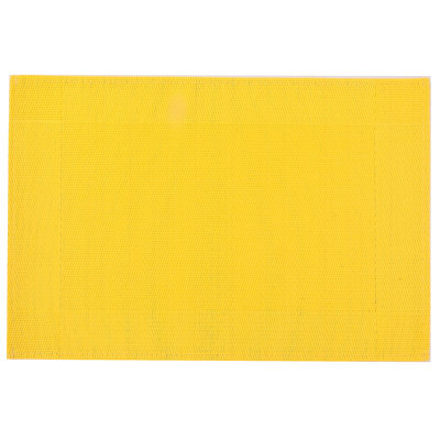Vinyl Solid Colour Rectangle Placemat