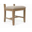 Ensemble de 2 chaises d'appoint rembourrées Nyx