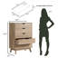 Commode à 5 tiroirs Dowdel-1016693691