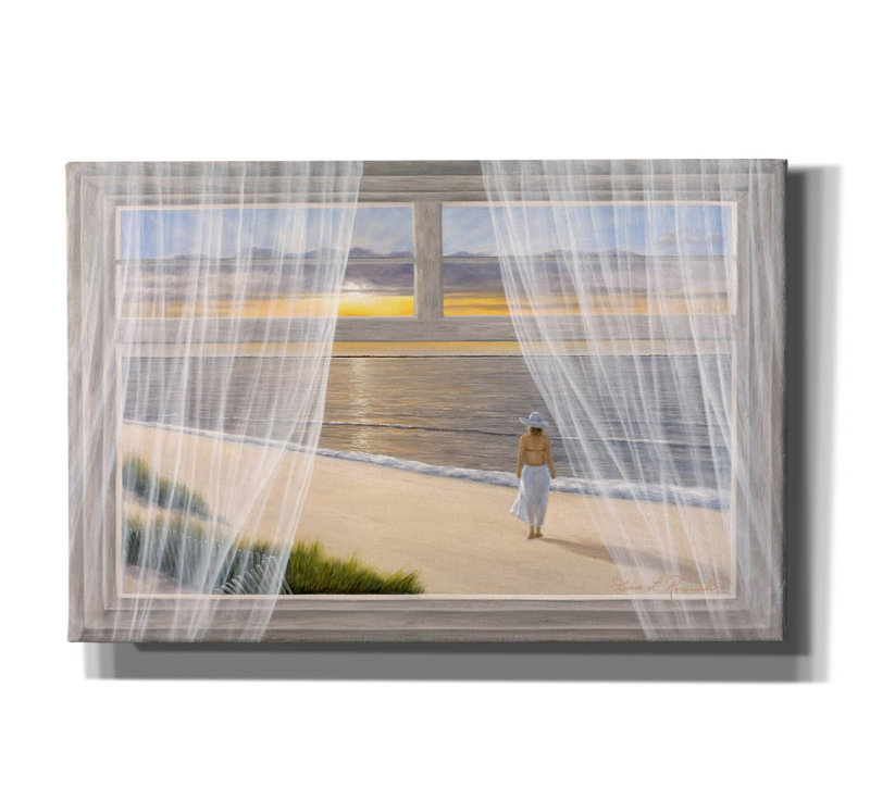 «Morning Walk» par Diane Romanello, H 12 po x l 18 po x P 0,75 po