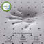 Surmatelas pleine grandeur 3 po, surmatelas en mousse viscoélastique imprégnée de gel pour un sommeil doux et rafraîchissant, soulagement de la pression-168107516-168107517