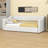 Twin XL To King Size Upholstered Daybed With Two Drawers, Linen Sofabed,No Box-Spring Needed-1172879301