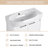  Derwent 23 Inch Vanity, 23 bathroom vanity with top, 23 inch bathroom vanity, 23" Single Bathroom Vanity Set, 23'' Single Sink Vanity with 2 Doors and Ceramic Basin Sink-75034466