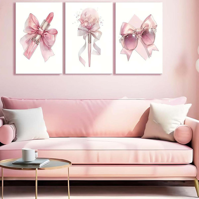 3 Piece Wrapped Canvas Print, 60 cm H x 120 cm W