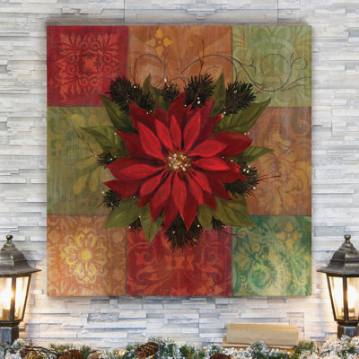 " 9 Patch Poinsettia "