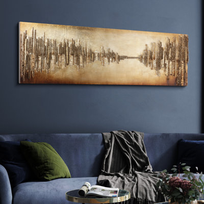 "Passages" Handed Painted Rugged Wooden Wall Art
