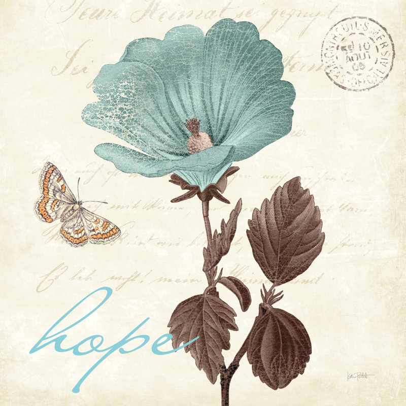 Touch Of III Hope by Katie Pertiet - Wrapped Canvas Print, 51cm H x 51cm W x 3.8cm D