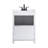Slayton 24'' Single Bathroom Vanity with Engineered Marble Top-791529344