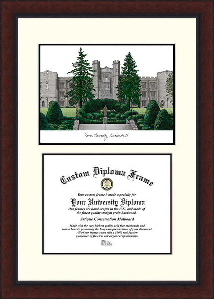 Cadre photo xavier universitaire legacy universitaires NCAA