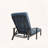 Cast Aluminum Chaise Lounge with 5-Position Reclining and Wheels-1772557877