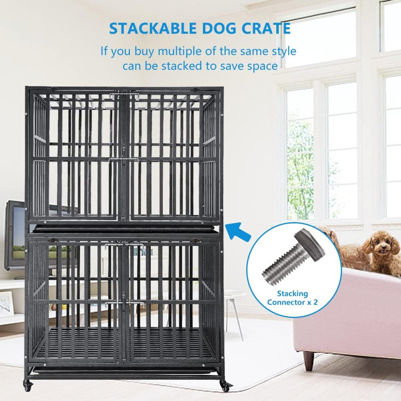 Niche pour chien Eysan, H 29 po x l 38 po x P 26 po