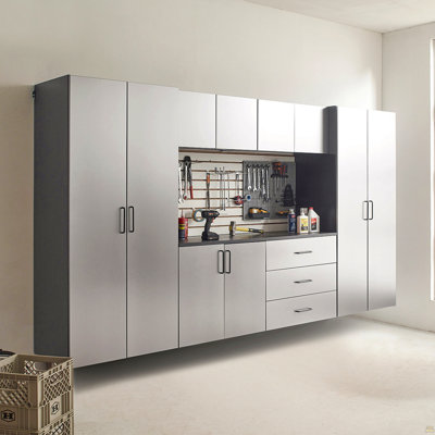 Metal Wall Mounted Base Door Storage Cabinet