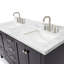 Ensemble de meuble-lavabo double 61 "avec miroir Amariani-25822829