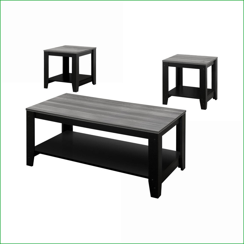 Ensemble de tables basses 3 pièces Grey