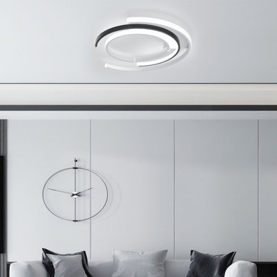 Pinard 19.7" Modern LED Acrylic Flush Mount Ceiling Light