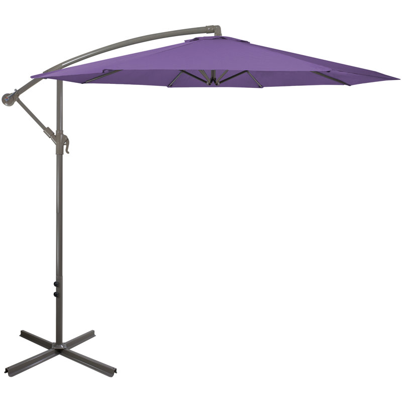 120'' Cantilever Umbrella, Purple
