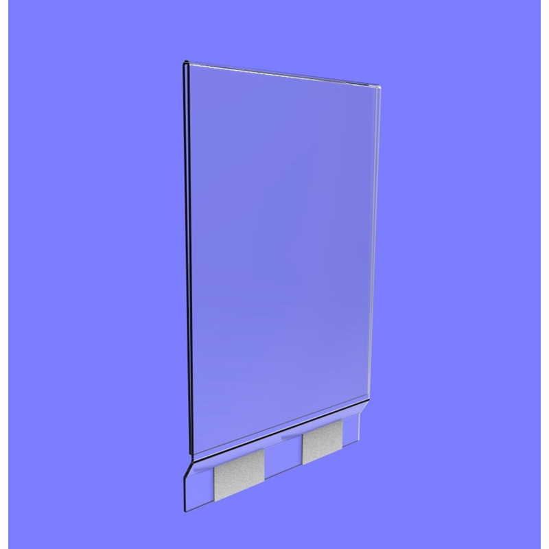 Cadre Fixturedisplays®, porte-affiche amovible en acrylique transparent 11460-2